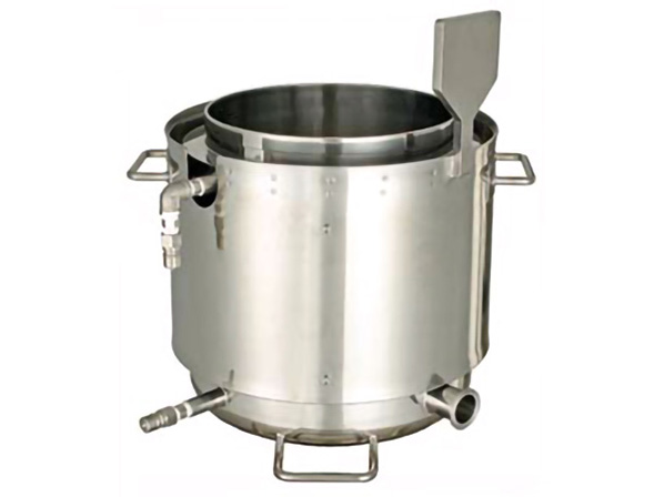 Stirring machine seat jacket container