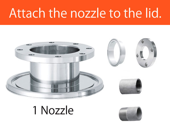 Nozzle Lid A (Mount one nozzle)