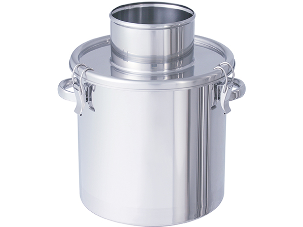 FK-CTH-RP : Powder Recovery Stainless Steel Container (Pipe shape with rib)