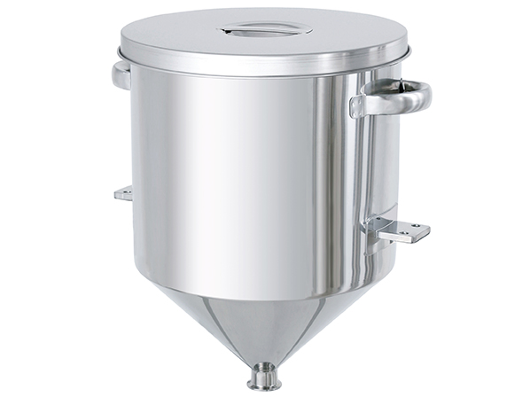 Hopper Type Container with Bracket