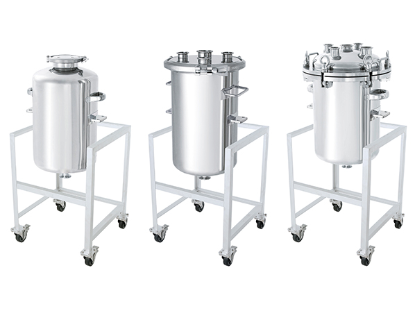 Pressure vessel on frame