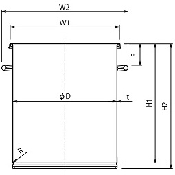 St Tank Dimensions ST_i_02 | MONOVATE Co., Ltd. | Stainless Steel Tanks for Pharma, food ...
