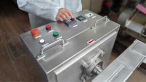 Control panel for the mixer